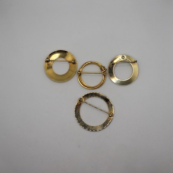 Four Circle Brooches Eternity - Picture 2 of 6